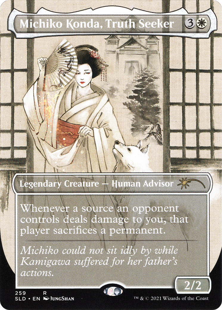 Michiko Konda, Truth Seeker (SLD-259) - Secret Lair Drop (Borderless)