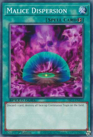 Malice Dispersion (SBC1-ENA12) - Speed Duel: Streets of Battle City 1st Edition
