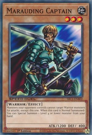 Marauding Captain (SBC1-ENB02) - Speed Duel: Streets of Battle City 1st Edition