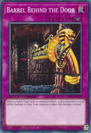 Barrel Behind the Door (SBC1-ENI20) - Speed Duel: Streets of Battle City 1st Edition
