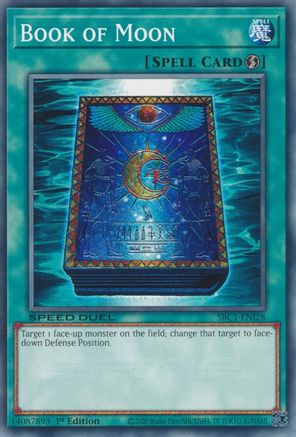 Book of Moon (SBC1-ENI28) - Speed Duel: Streets of Battle City 1st Edition