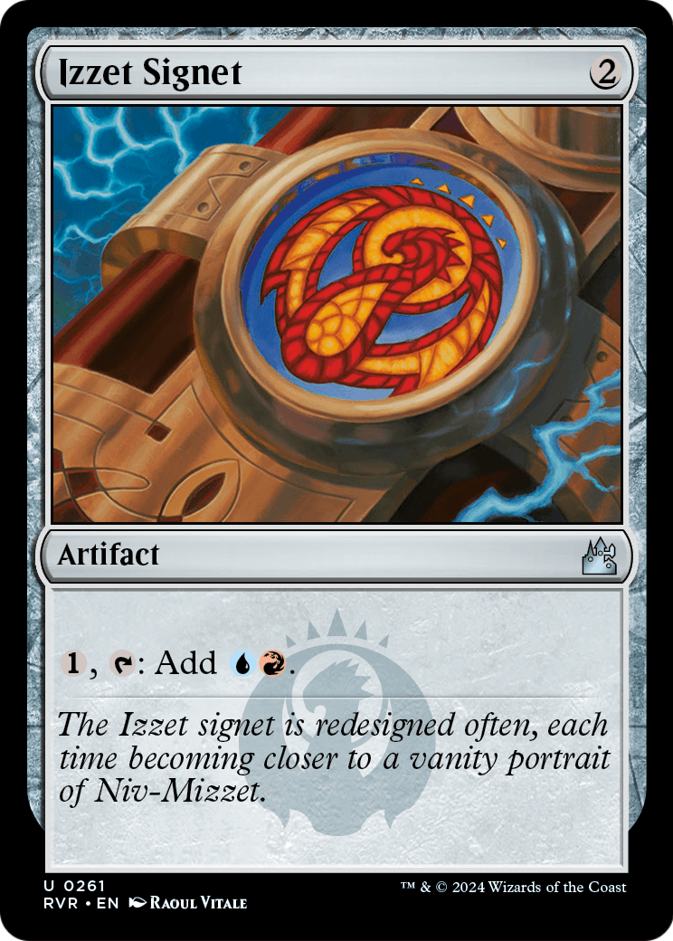 Izzet Signet (RVR-261) - Ravnica Remastered