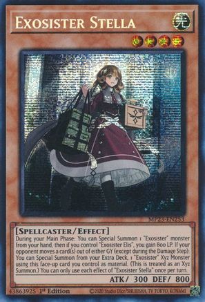 Exosister Stella (MP23-EN253) - 25th Anniversary Tin: Dueling Heroes Mega Pack 1st Edition