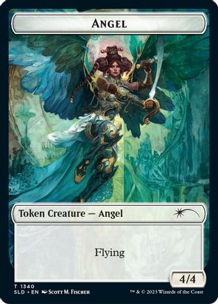 Angel (SLD) // Soldier (CMR) Double-sided Token (SLD-1340 // 2) - Secret Lair Drop Series