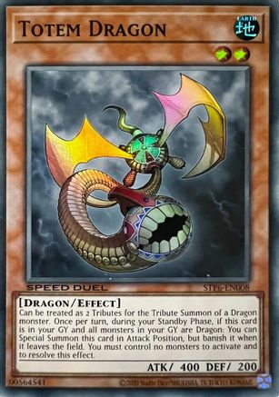 Totem Dragon (STP6-EN008) - Speed Duel: Tournament Pack 6 Unlimited