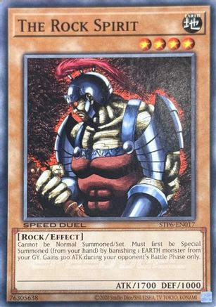 The Rock Spirit (STP6-EN017) - Speed Duel: Tournament Pack 6 Unlimited