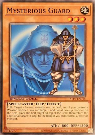 Mysterious Guard (STP6-EN018) - Speed Duel: Tournament Pack 6 Unlimited