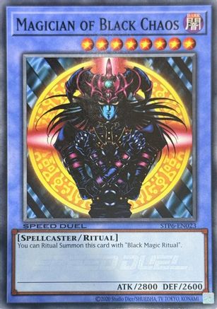 Magician of Black Chaos (STP6-EN023) - Speed Duel: Tournament Pack 6 Unlimited