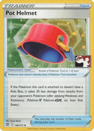 Pot Helmet 146  - Holofoil Prize Pack Series Cards - Uncommon