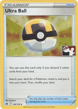 Ultra Ball 146/159  - Holofoil Prize Pack Series Cards - Uncommon