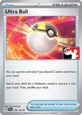 Ultra Ball 196/198  Prize Pack Series Cards - Uncommon