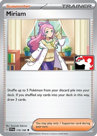 Miriam 179  Prize Pack Series Cards - Uncommon