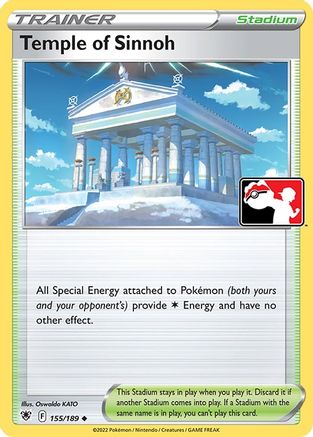 Temple of Sinnoh/189  Prize Pack Series Cards - Uncommon