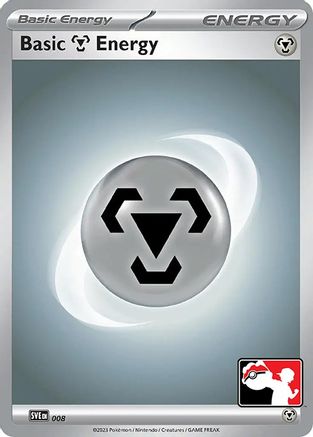Basic Metal Energy 008  - Holofoil Prize Pack Series Cards - Common