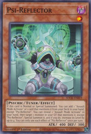 Psi-Reflector (SDCK-EN019) - Structure Deck: The Crimson King 1st Edition