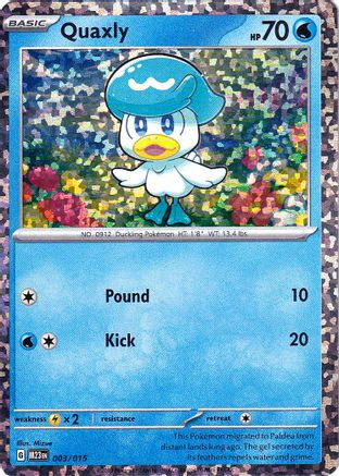 Quaxly 003  - Holofoil McDonalds Promos 2023 - Promo