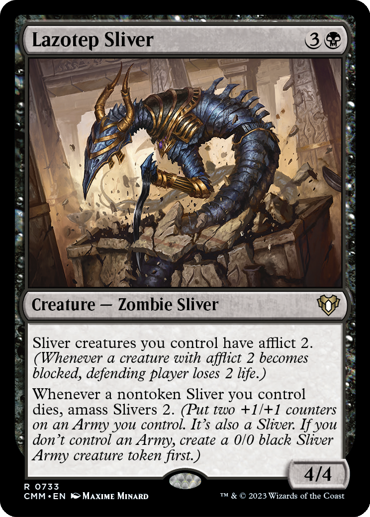 Lazotep Sliver (CMM-733) - Commander Masters