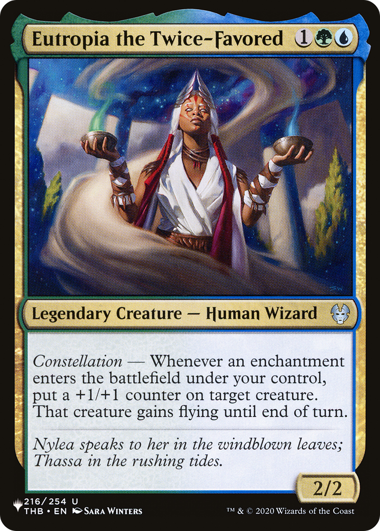 Eutropia the Twice-Favored (LIST-216/254) - The List