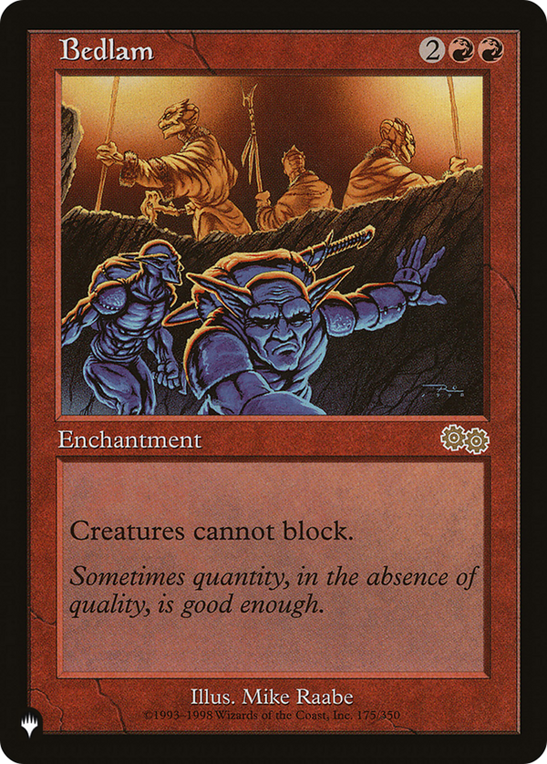 Bedlam (LIST-175/350) - The List