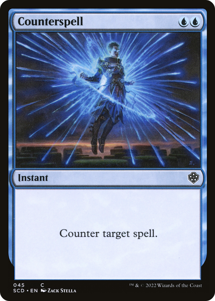 Counterspell (SCD-045) - Starter Commander Decks