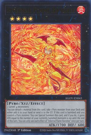 Infernal Flame Banshee (AGOV-EN043) - Age of Overlord 1st Edition