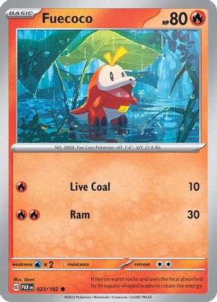 Fuecoco 023  SV04 Paradox Rift - Common