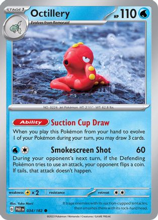 Octillery 034  SV04 Paradox Rift - Common