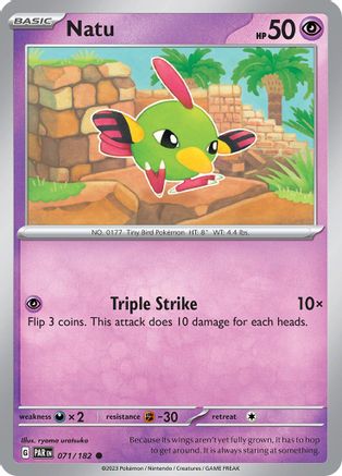 Natu 071  SV04 Paradox Rift - Common