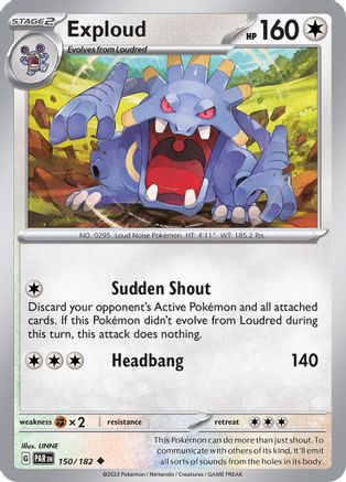 Exploud 150  SV04 Paradox Rift - Uncommon