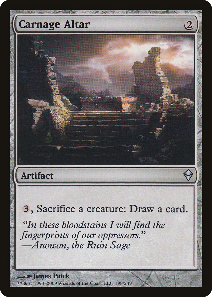 Carnage Altar (ZEN-198) - Zendikar