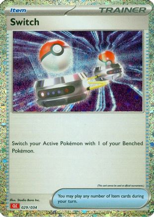 Switch (CLC) 029  - Holofoil Trading Card Game Classic - Classic Collection