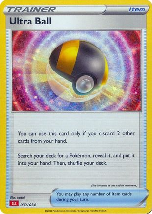 Ultra Ball (CLC) 030  - Holofoil Trading Card Game Classic - Classic Collection