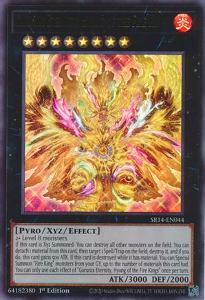 Garunix Eternity, Hyang of the Fire Kings (SR14-EN044) - Structure Deck: Fire Kings 1st Edition