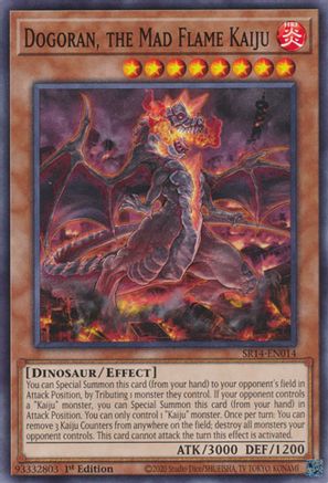 Dogoran, the Mad Flame Kaiju (SR14-EN014) - Structure Deck: Fire Kings Unlimited