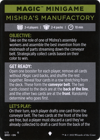 Mishra's Manufactory // Mishra's Manufactory (cont'd) (MBRO-001) - The Brothers' War Minigames