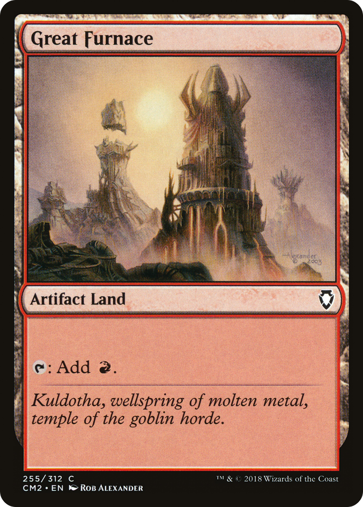 Great Furnace (CM2-255) - Commander Anthology Volume II