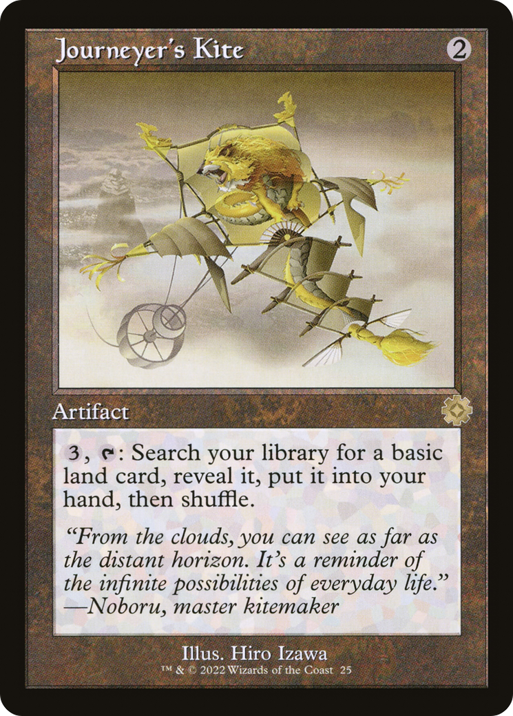 Journeyer's Kite (BRR-025) - The Brothers' War Retro Artifacts Foil