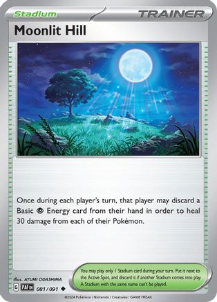 Moonlit Hill 081  SV Paldean Fates - Uncommon