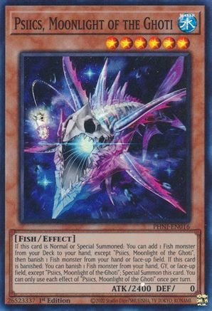 Psiics, Moonlight of the Ghoti (PHNI-EN016) - Phantom Nightmare 1st Edition
