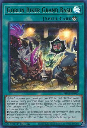Goblin Biker Grand Bash (PHNI-EN060) - Phantom Nightmare 1st Edition