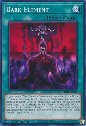 Dark Element (PHNI-EN063) - Phantom Nightmare 1st Edition