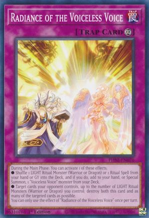 Radiance of the Voiceless Voice (PHNI-EN076) - Phantom Nightmare 1st Edition