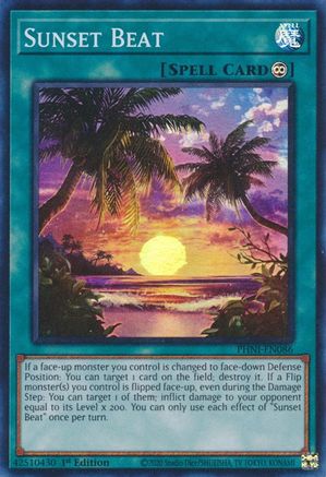 Sunset Beat (PHNI-EN086) - Phantom Nightmare 1st Edition