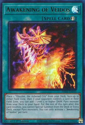 Awakening of Veidos (PHNI-EN095) - Phantom Nightmare 1st Edition