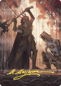 Karmic Justice // Karmic Justice (AWOE-062) - Wilds of Eldraine Art Series (Borderless)