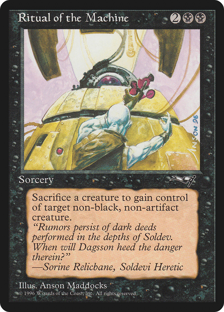 Ritual of the Machine (ALL-024) - Alliances
