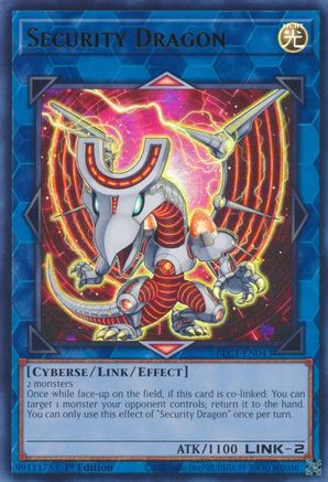 Security Dragon (BLC1-EN043) - Battles of Legend: Chapter 1 1st Edition