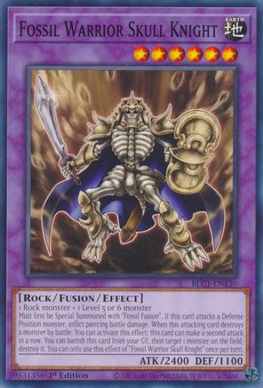 Fossil Warrior Skull Knight (BLC1-EN130) - Battles of Legend: Chapter 1 1st Edition
