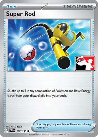 Super Rod 188  Prize Pack Series Cards - Common