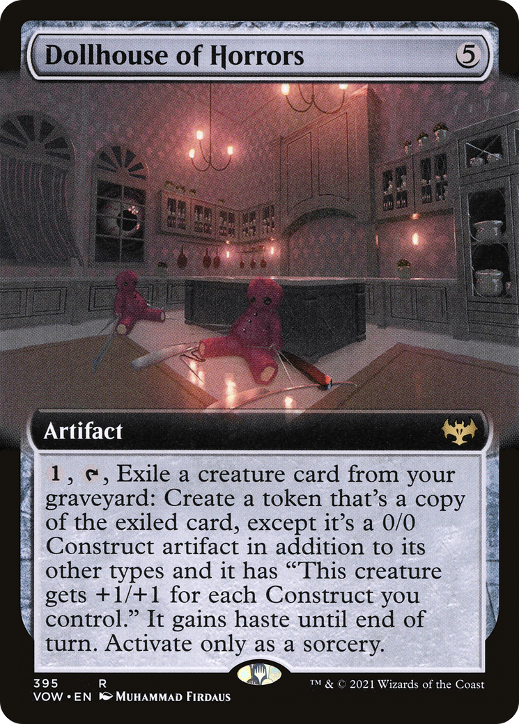 Dollhouse of Horrors (Extended Art) (VOW-395) - Innistrad: Crimson Vow: (Extended Art) Foil